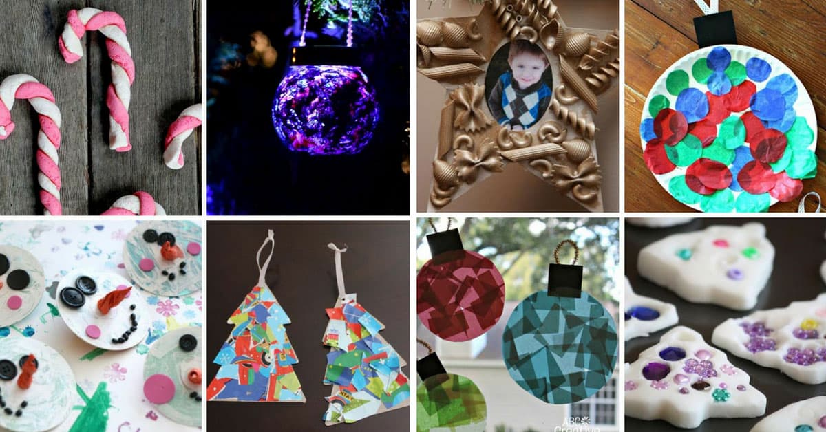 12 Super Easy Christmas Ornaments Toddlers Can Make (With a Little Help ...