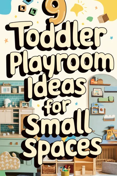 ?? 9 Space-Saving Toddler Playroom Ideas for Big Fun in Small Rooms No extra room? No problem! These genius playroom ideas will help you create a functional and engaging space for your toddler, no matter how small your home is. ?✨ #SmallPlayroom #ToddlerFun #SmartStorage #PlayroomDecor #MinimalistMom
