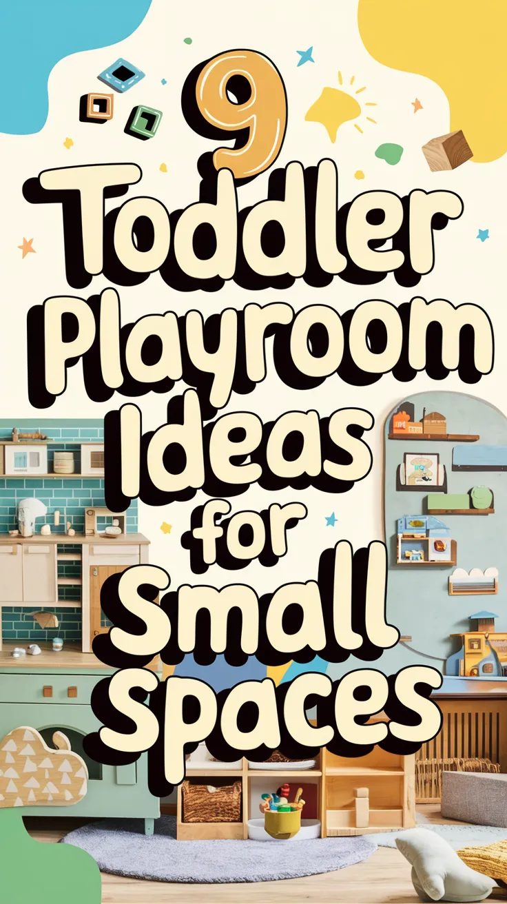 🔥🛝 9 Space-Saving Toddler Playroom Ideas for Big Fun in Small Rooms No extra room? No problem! These genius playroom ideas will help you create a functional and engaging space for your toddler, no matter how small your home is. 🏠✨ #SmallPlayroom #ToddlerFun #SmartStorage #PlayroomDecor #MinimalistMom