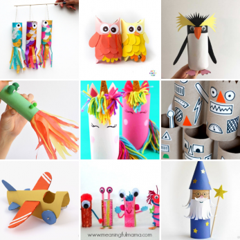 Fun + Easy Crafts for Kids to Do at Home