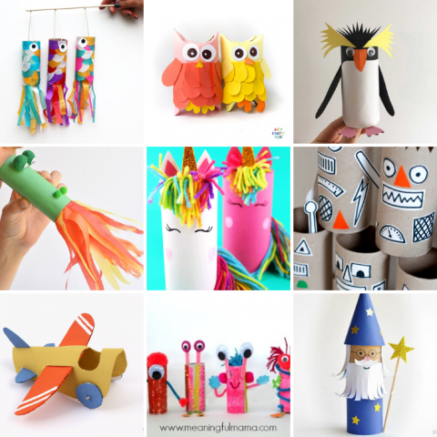 22 Easy Toilet Roll Crafts for Kids to Do at Home
