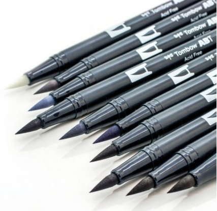 Tombow Grayscale