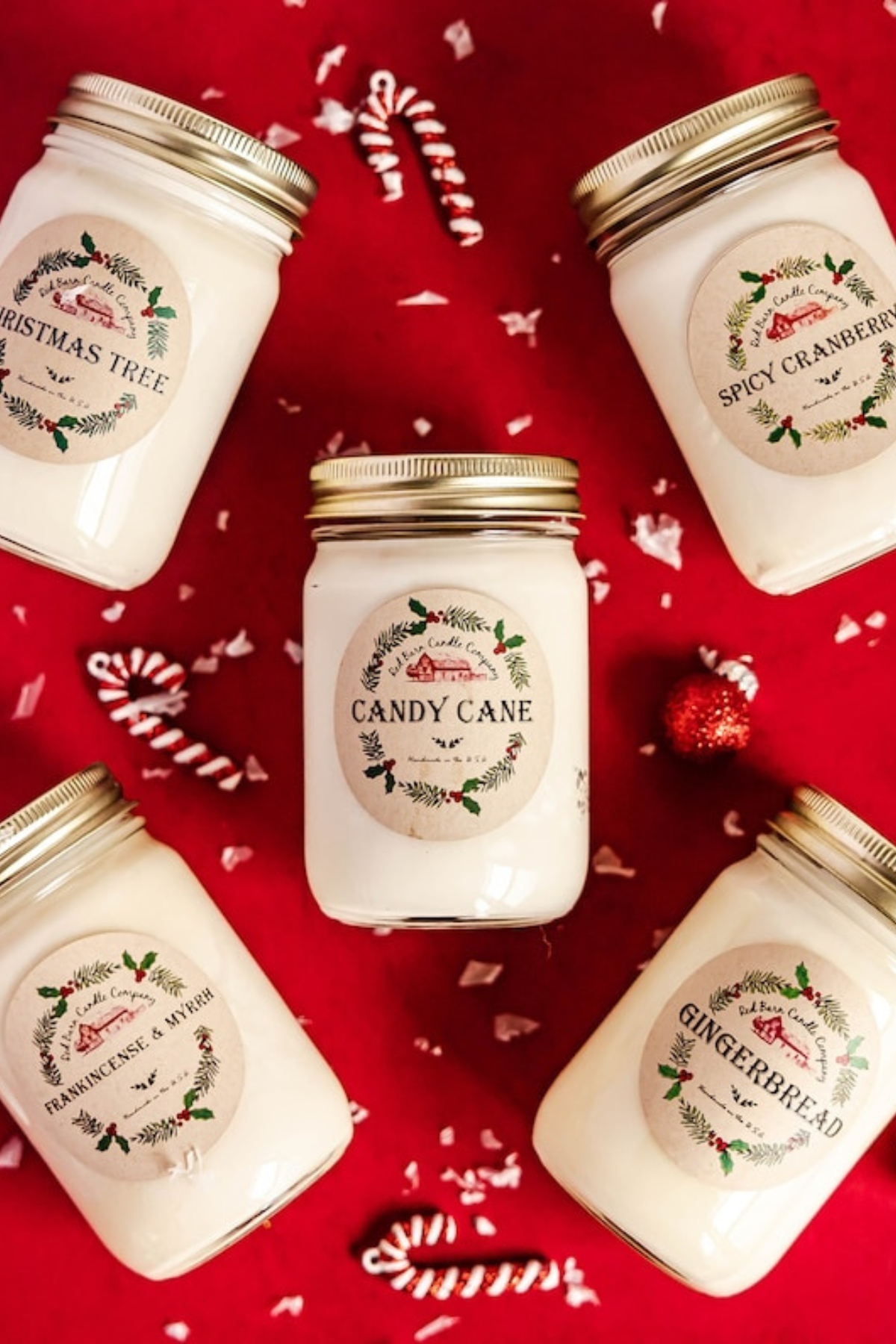 Relax and unwind this holiday season with a soothing Christmas aromatherapy candle, made from 100% all-natural ingredients to fill your home with calming, festive scents.