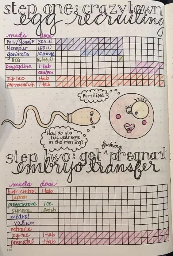 Track your IVF cycle