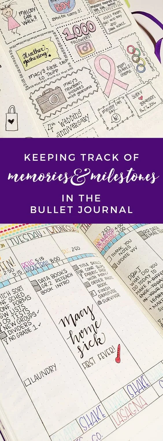 Track your memories