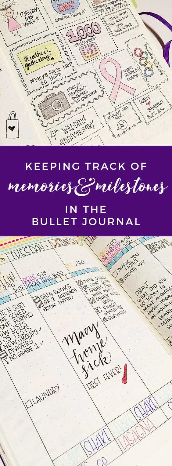 50 Bullet Journal Ideas to Keep Your Life on Track