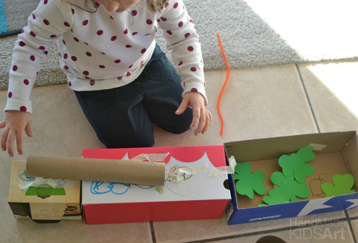 Engineering STEAM Activity: Build a Leprechaun TrapHand Made Kids Art