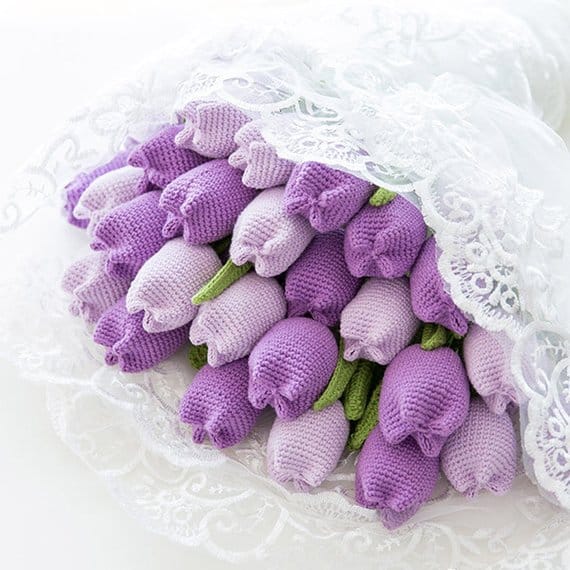 Amigurumi Tulip Bouquet