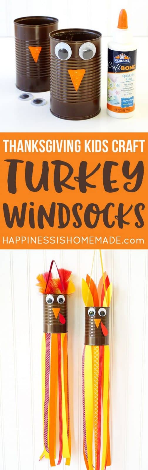 Turkey Windsocks for Preschoolers to Make