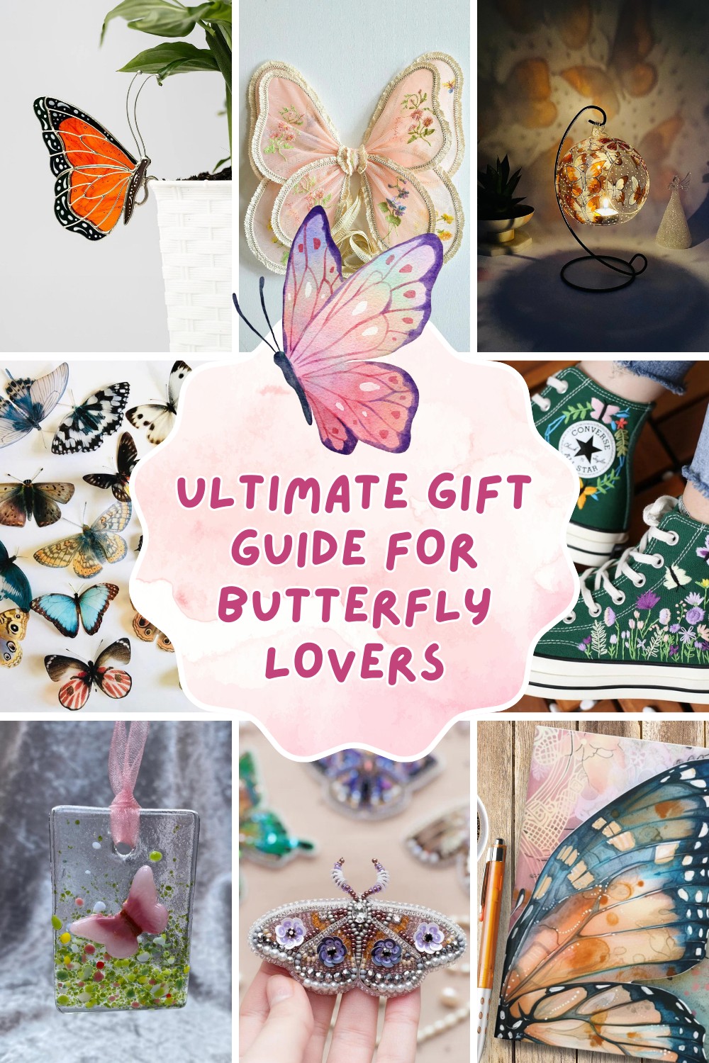 Looking for the perfect gift that combines beauty, elegance, and a touch of nature? Our curated collection of butterfly-themed treasures has something for everyone! From exquisite stained glass decorations to handcrafted jewelry and enchanting home decor, each piece is a unique work of art. 🌸✨