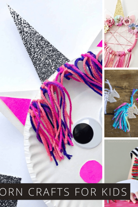 Hands up if you love unicorns! You're in luck because today we've got a whole list of magical unicorn crafts for kids from toddler though to teens. There's even a few that mom will want to make too!