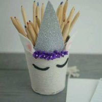 DIY Unicorn Pencil Pot