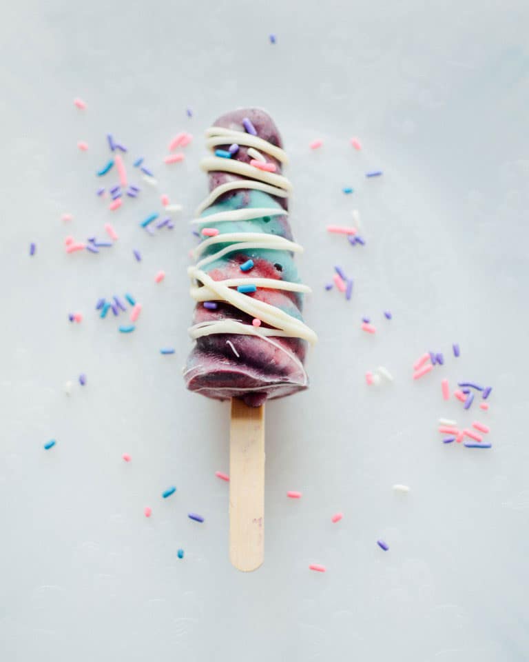 Unicorn Popsicles