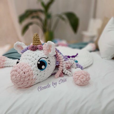 This Plush Unicorn Baby Rug is Perfect for Your Little Girl's Nursery