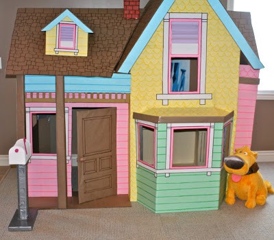 Up Cardboard Playhouse