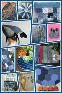 Got worn-out denim? Turn it into something amazing! 🌿 Explore 50+ ways to repurpose old jeans — including creative embroidery, patch repairs, and stylish denim crafts for your home. #DIYDenim #SewingTips #UpcycledFashion #CraftIdeas