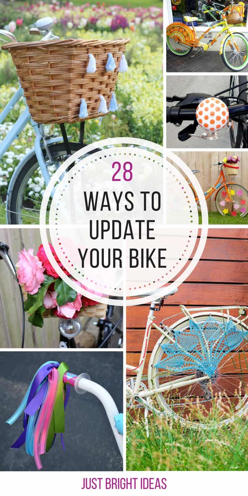 These bike makeover ideas are brilliant! I need to update my bike now!
