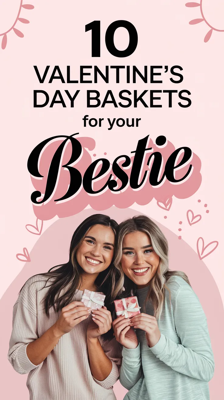 Show your friends some love with these creative and thoughtful Valentine’s Day gift basket ideas! Packed with sweet treats, self-care goodies, and cute surprises, they’re perfect for celebrating friendship. 💕🍫