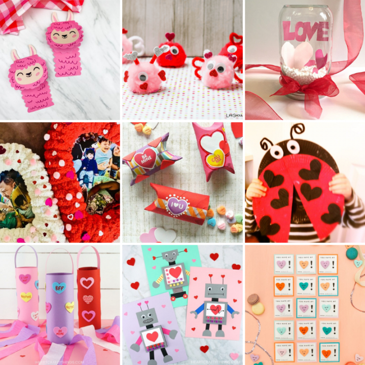 23 Adorable Valentine’s Day Crafts for Kids to Make