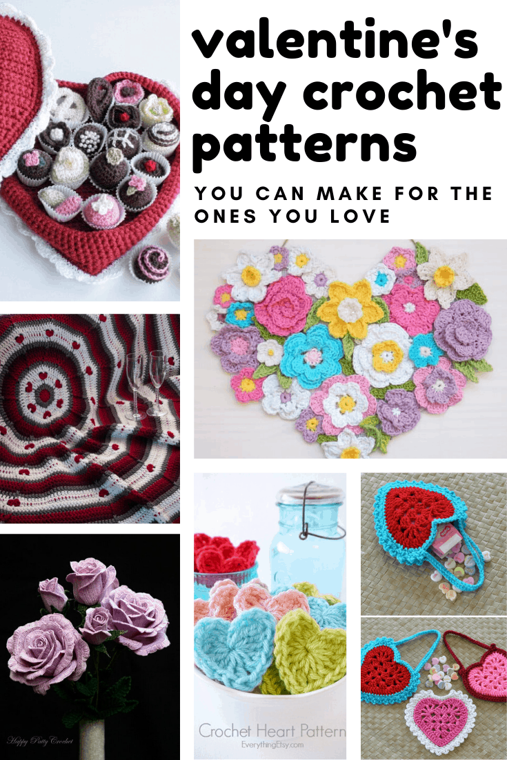 Valentine’s Day Crochet Patterns {Projects to put a little love on your hook!}