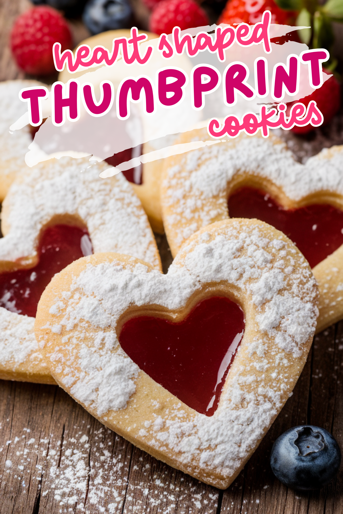 Bake these easy heart thumbprint cookies for a sweet Valentine’s Day treat! Buttery shortbread with a fruity jam center—simple, festive, and oh-so-delicious. 🍓❤️ #ValentinesDayDesserts #BakingRecipes #ThumbprintCookies