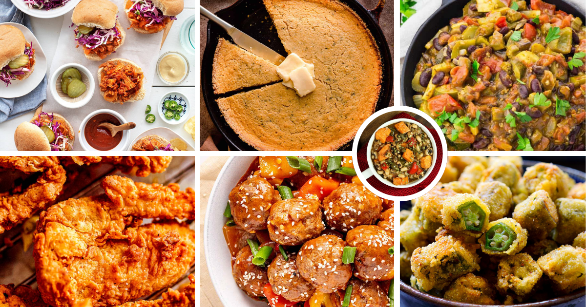 🧑‍🍳 These 15 Vegan Soul Food Dinners will warm your soul and surprise your taste buds. Try them with friends who won’t miss the meat! 🥘❄️ #VeganSoulFood #PlantBasedRecipes