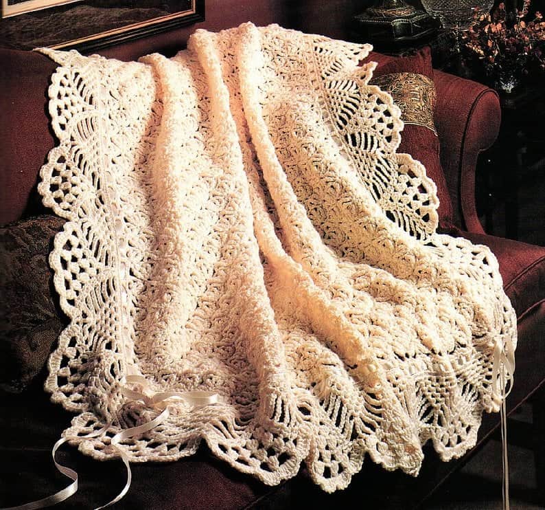 Vintage Crochet Victorian Lace Pattern 