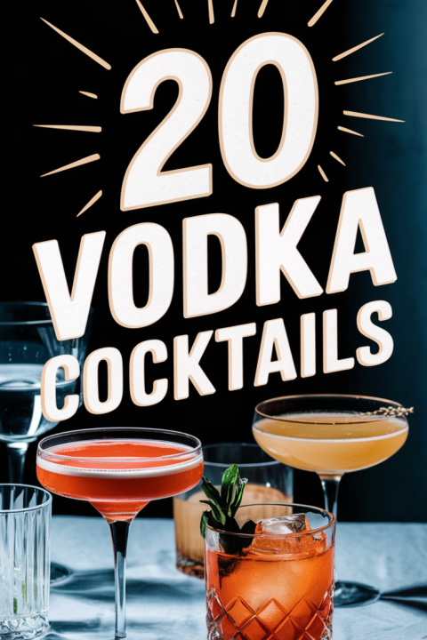20 Vodka Cocktails Your Guests Will Love ?✨ From zesty spritzers to bold Bloody Marys, these vodka cocktail drinks are perfect for any party! ?? #CocktailDrinks #AlcoholicDrinks #Mixology