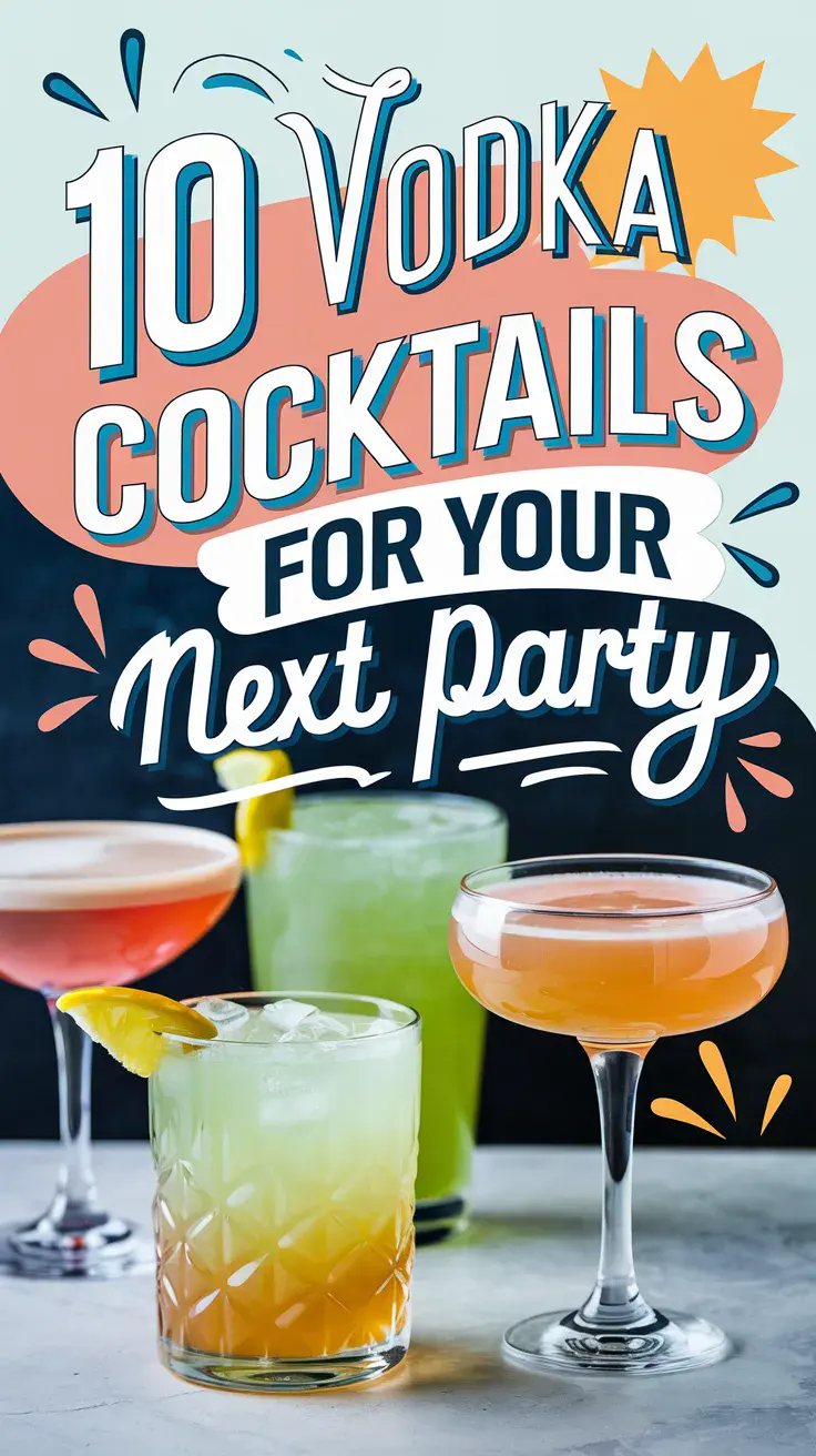 🔥🍹 10 Vodka Cocktails That’ll Take Your Party to the Next LevelWhether you love bold and boozy or light and refreshing, these vodka cocktails are perfect for any celebration! Easy to make and full of flavor, they’ll have your guests asking for refills. 🍊🍸 #CocktailHour #VodkaDrinks #PartySips #EntertainingMadeEasy #CheersToThat
