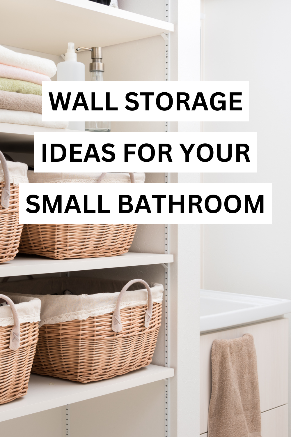 Transform your tiny bathroom into an organized oasis! Discover genius ideas like wall-mounted shelves, over-the-toilet storage, and creative hooks that will make the most of every inch. 🚿🧼 #BathroomHacks #SmallBathroomOrganization