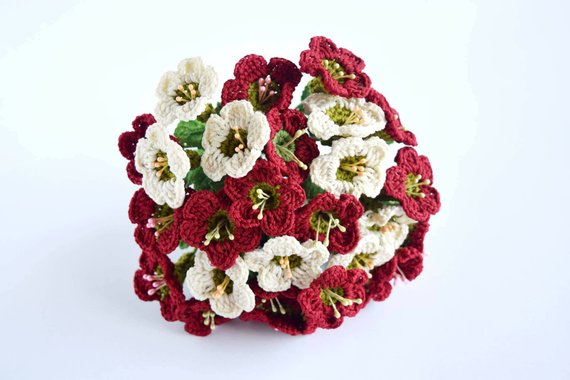  Crochet Hand Bouquet