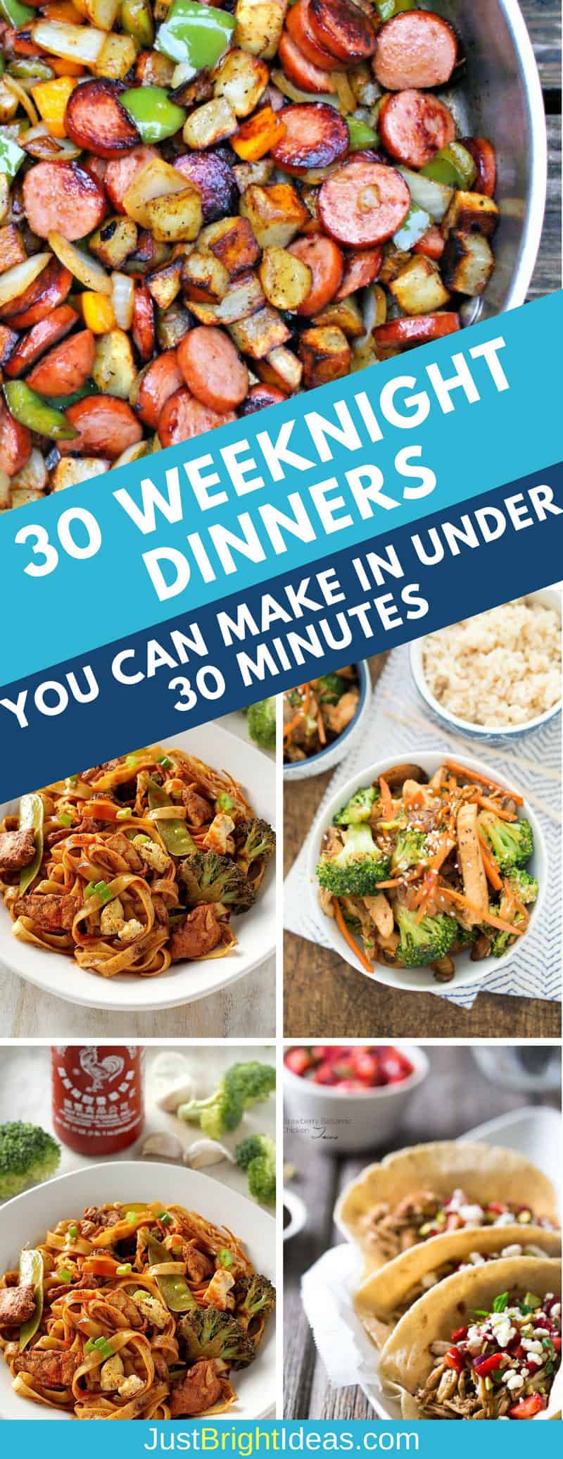 Best 30 Minute Dinner Recipes - Easy Midweek Meals!