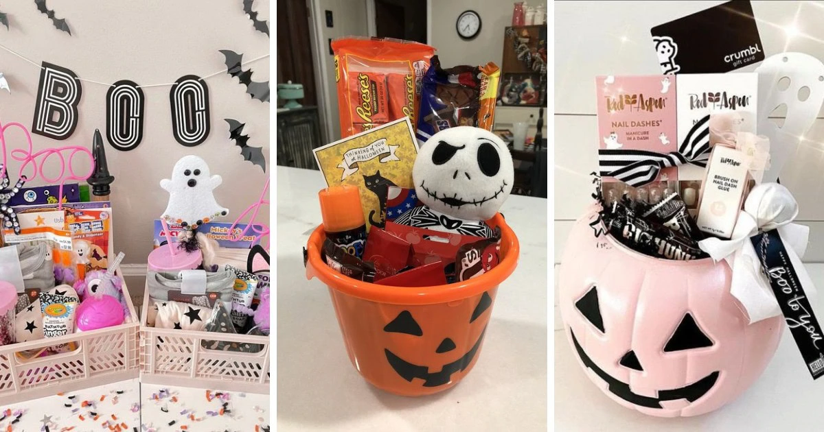 Looking to surprise your friends this Halloween? Check out these fang-tastic Boo Basket ideas! From eerie treats to festive decorations, we've got everything you need to make your baskets a hit. Spread the Halloween spirit with these spooktacular creations! 🕸️🍬 #HalloweenCrafts #BooBasketIdeas