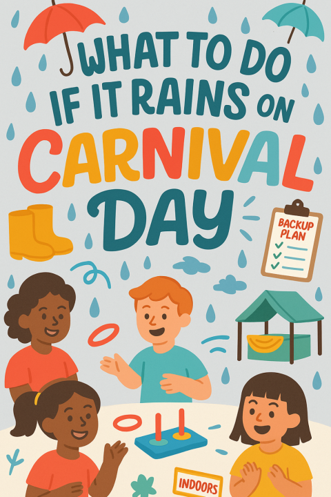 Be ready for rain, wind, or heat! Here’s how to pivot quickly and still host a fun, well-run school carnival. #CarnivalPlanning #PTAideas #WeatherBackupPlan #SchoolEvents