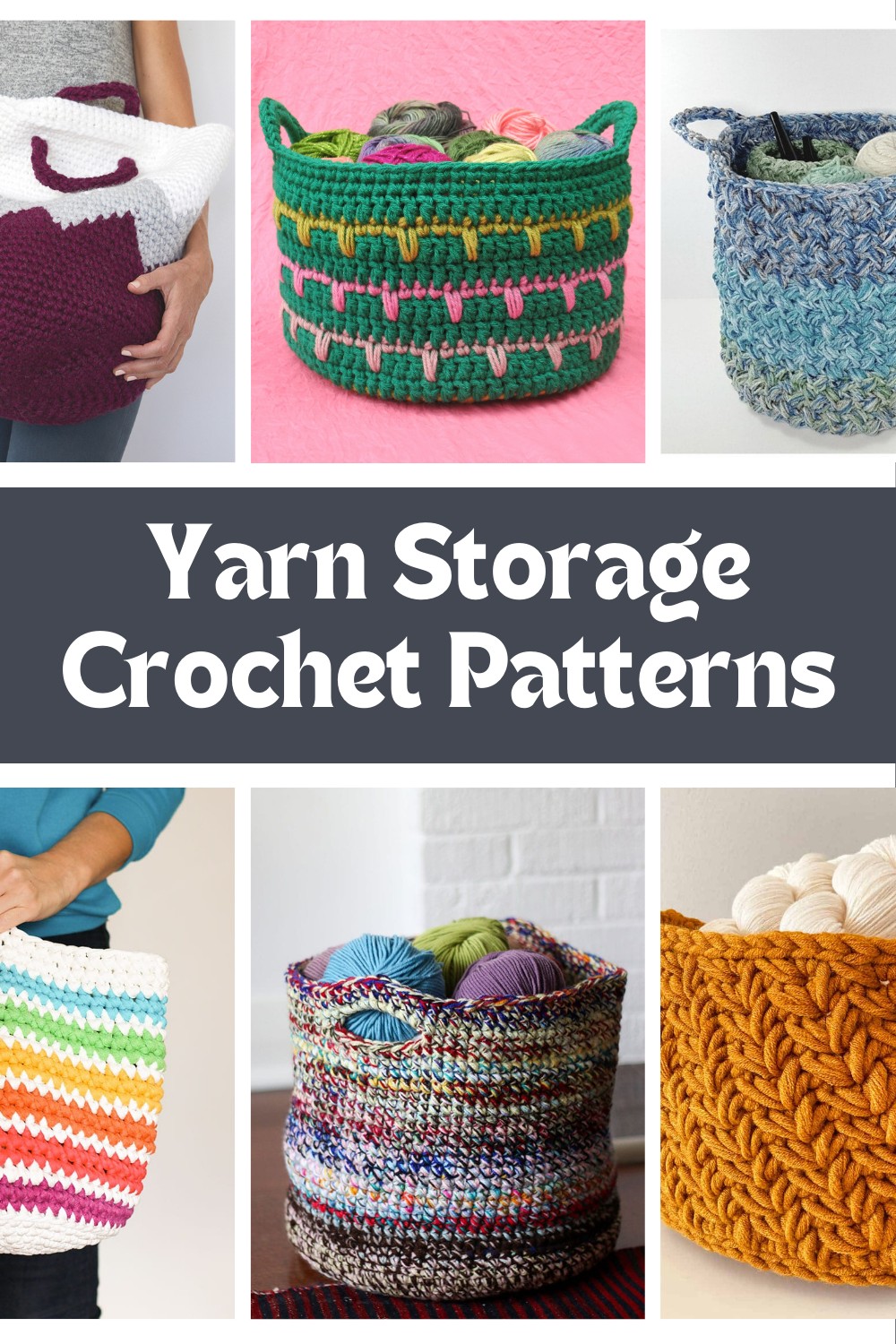 Keep your yarn organized and your space stylish with these stunning crochet basket patterns! 🧶 These designs range from minimalistic and modern to cozy and rustic, making them perfect for every home decor style. 🌿 Whether you're just starting or a crochet expert, there's a basket pattern here for you. Grab your hooks and start creating beautiful, functional storage solutions today! ✨ #DIYHome #CrochetPatterns #YarnLovers