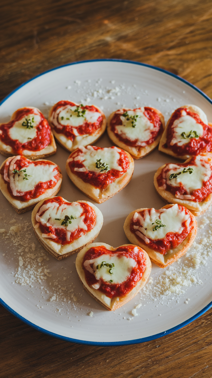 ❤️ Easy Heart-Shaped Pizzas for Kids – Valentine’s Day Yum! 🍕🎉Get the kids involved this Valentine’s Day with these simple and adorable heart-shaped mini pizzas! Quick, fun, and oh-so-tasty. A recipe everyone will fall in love with! 😍🍅 #ValentinesDayTreats #FamilyCooking