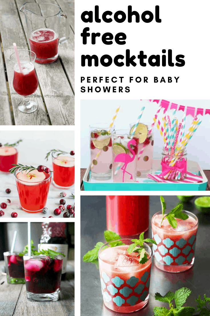 Ao many tasty alcohol free mocktail recipes for your baby shower or party