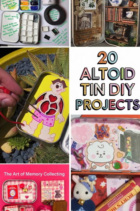 ?✨ 20+ Altoid Tin DIY Ideas for Creative Upcycling Give your empty Altoid tins a second life with these fun and practical DIY projects! From mini first-aid kits to personalized gifts, these ideas are perfect for crafty inspiration. ?️? #DIYProjects #UpcyclingIdeas #CraftInspo #AltoidTinDIYs #CreativeCrafts