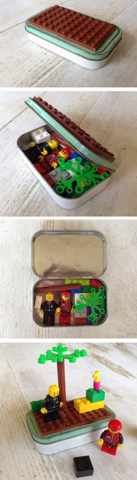 Altoid Tin Toys: Turn the tin into a portable LEGO playset