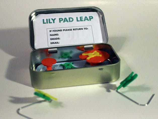 Altoid Tin Toys: Make a Lily Pad Leap game