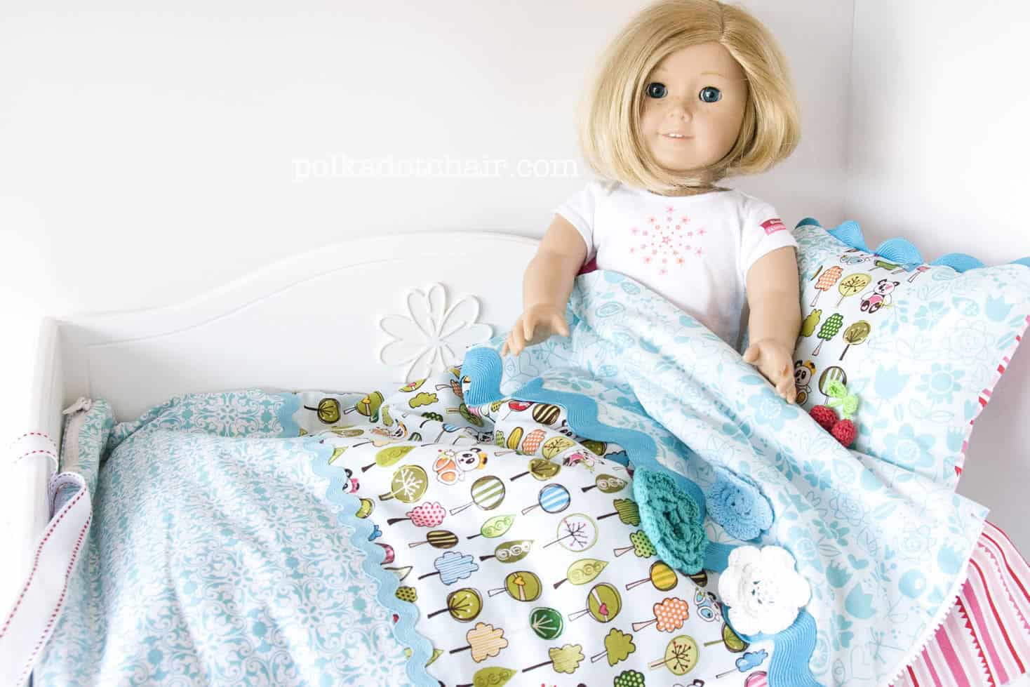 American Girl Doll Sleeping Bag Sewing Tutorial<