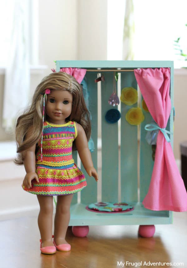 DIY American Girl Doll Closet