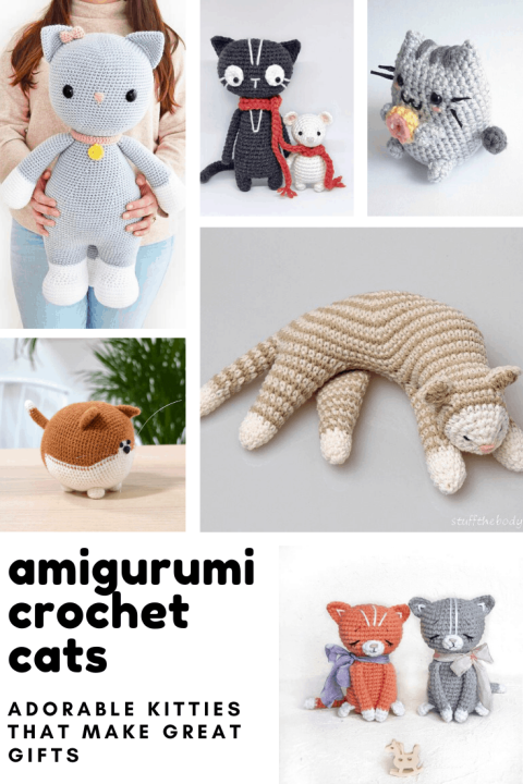 How cute! Loving these adorable amigurumi cats - and the crochet patterns are easy to follow! These will make lovely handmade gifts