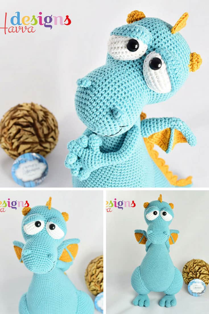 22 Totally Adorable Amigurumi Dragon Patterns You Need to Make for Your