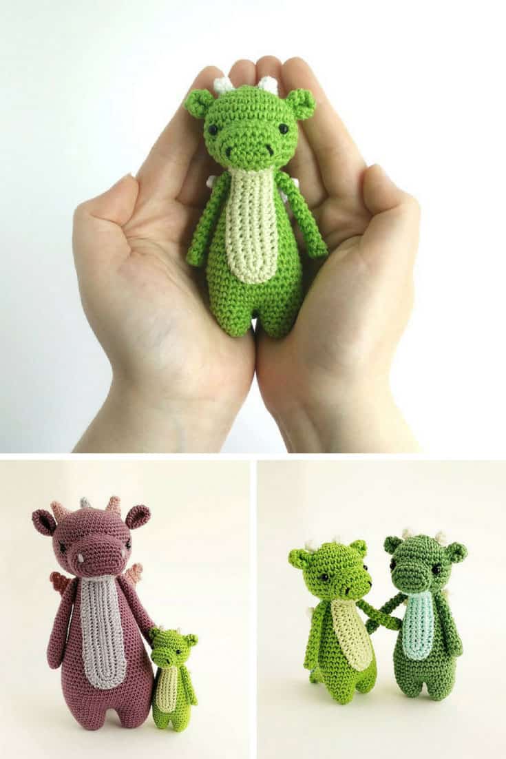 Mini Amigurumi Dragon