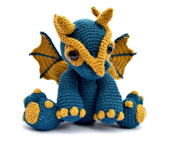 Amigurumi Dragon Crochet Pattern
