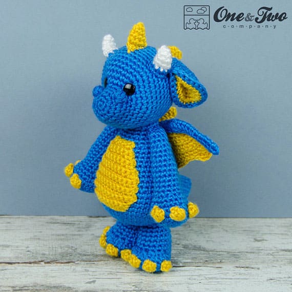 Felix the Baby Dragon Amigurumi