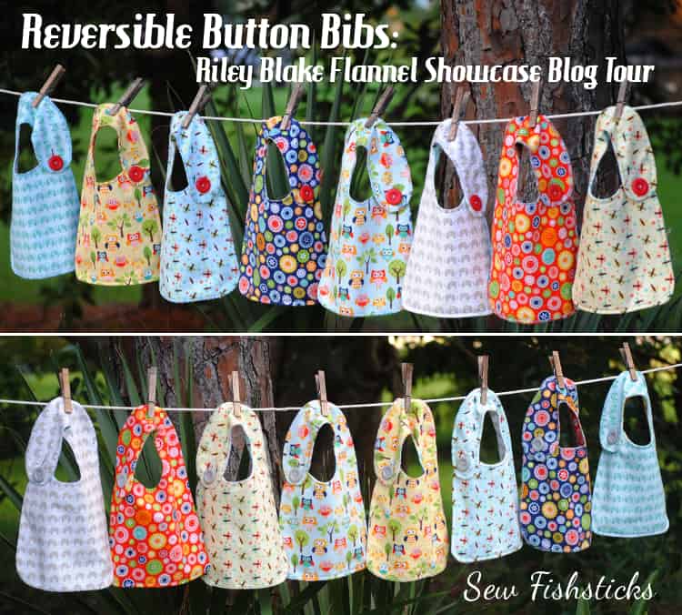 Reversible Button Bibs