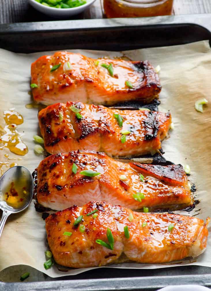 Clean Eating Baked Thai Salmon Recipe