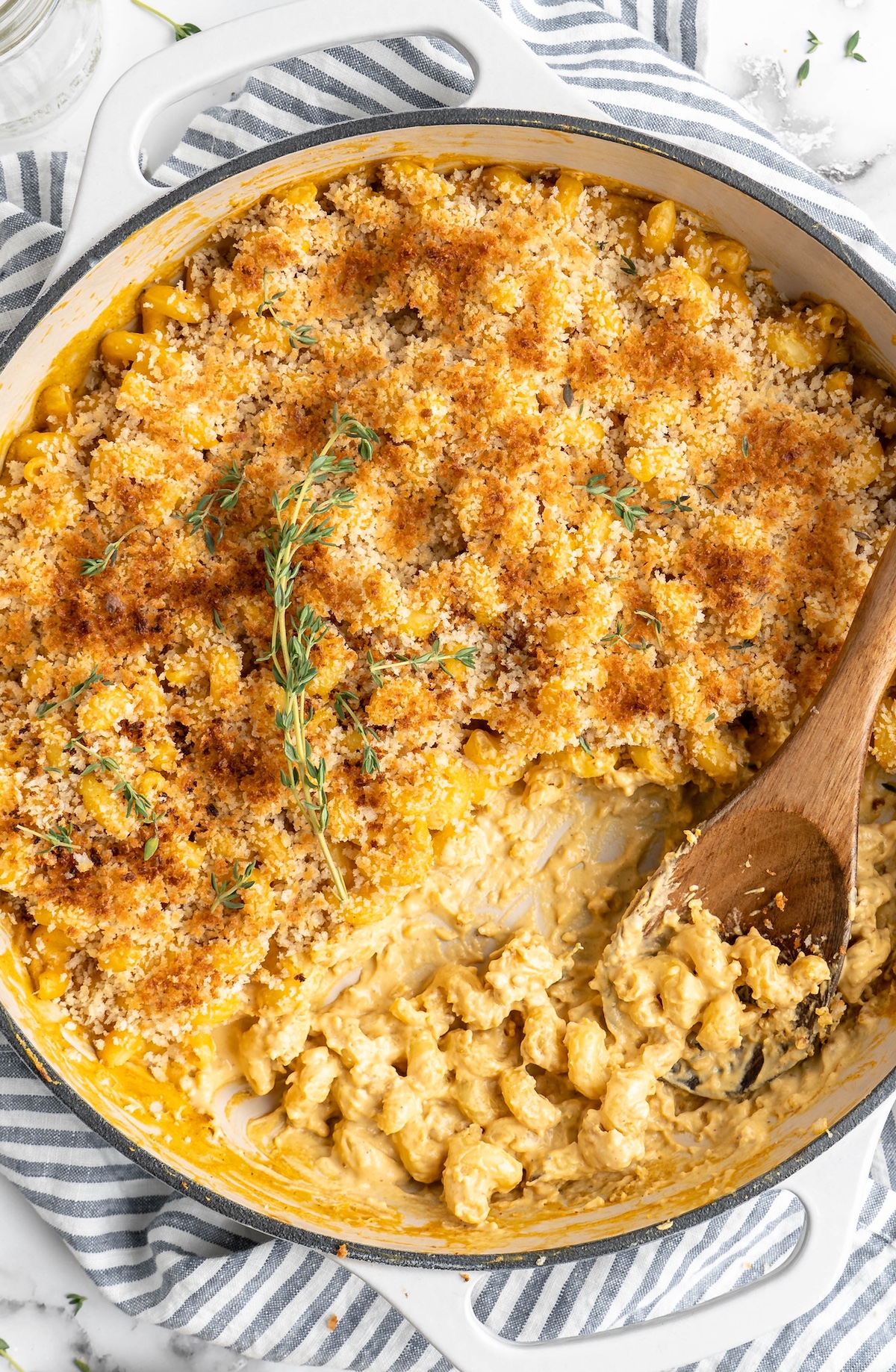 Rich, creamy, and cheesy without a hint of dairy! This plant-based mac and cheese uses cashews and nutritional yeast to recreate the iconic Southern dish everyone loves.